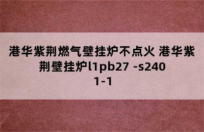 港华紫荆燃气壁挂炉不点火 港华紫荆壁挂炉l1pb27 -s2401-1